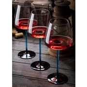 贈り物の問題を簡単に解決する グラス 宴会場 トレンド 洗練された 青棒ワイングラス ワイングラス