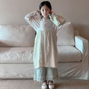 ★Girls★　子供服　90~150cm　春夏　ワンピース　ジャンパースカート　韓国キッズファッション