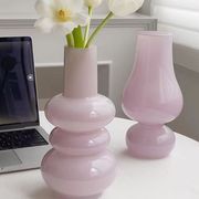 INS 人気  ガラス 花瓶  インテリア  花瓶の置物   花かご  置物を飾る   創意撮影装具  雑貨