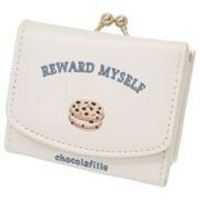 ショコラフィーユ ミニ財布 がまぐち三つ折り チョコクッキーサンド