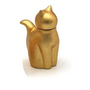 AR0604536 金箔ネコ 醤油差し soy sauce jug L