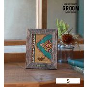 【GROOM】枕木フォトフレーム Sサイズ GROOM / グルーム