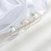韓国ファッション　韓国　925シルバー リング　アクセサリー 指輪　ハンドメイド 指輪　ハンドメイド 真珠
