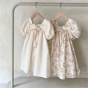 2024新作韓国子供服 ワンピース服  キッズ服 カジュアルワンピース80-130cm