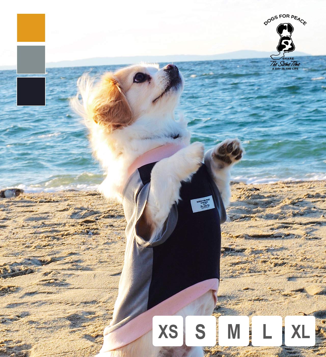 【DOGS】テックT-シャツ (5サイズ 3カラー) DOGS FOR PEACE / ドッグスフォーピース