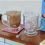 INS  超人気  韓国風  大人気  グラス  コーヒーカップ   撮影装具   フルーツティーカップ  2色