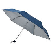 【5個セット】 UV晴雨兼用耐風式軽量ミニ傘 ネイビー 22420603X5