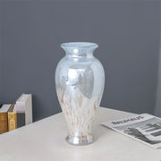 素敵なデザイン ガラスの花瓶 リビングの置物 レストランの置物 テーブル 玄関 花瓶