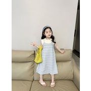韓国風  子供服   ベビー服 女の子  ニットトップス  +タンクトップスカート  分けて販売80-140cm