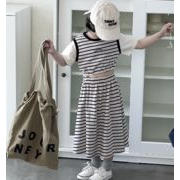 2024夏新品★子供服 ★トップス＋スカート　セット★90-150cm