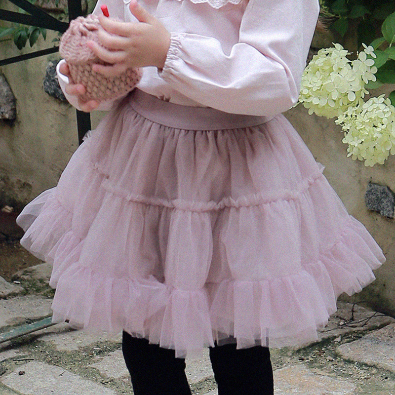 2024春新作 韓国風子供服    ベビー服 女の子  スカート 2色  90-150cm