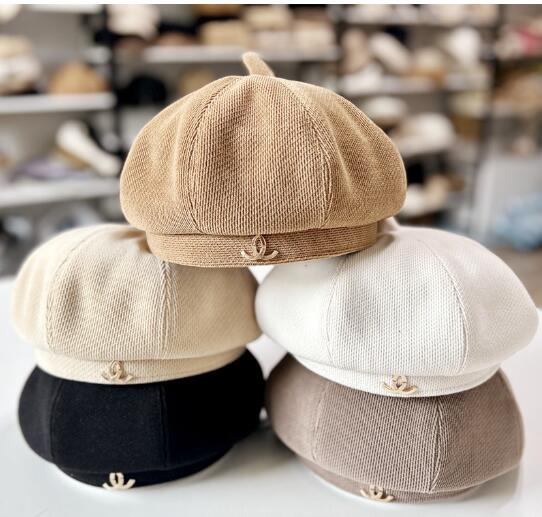 帽子　べれー帽　キャスケット　レディース　フリーサイズ かわいい　秋冬 調整可能