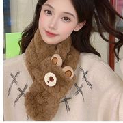 マフラー レディース  女の子　軽い 可愛い 秋冬 無地 通勤 通学 柔らかい