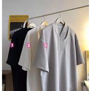 2024春夏新作 メンズ 男 カジュアル 半袖  トップス Tシャツ インナー M-3XL