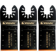 EZARC 3点セット メタル 金属超硬 カットソーブレード マルチツール 替刃 (34mm)