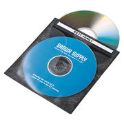 【5個セット】 サンワサプライ DVD・CD不織布ケース(ブラック) FCD-FN100B