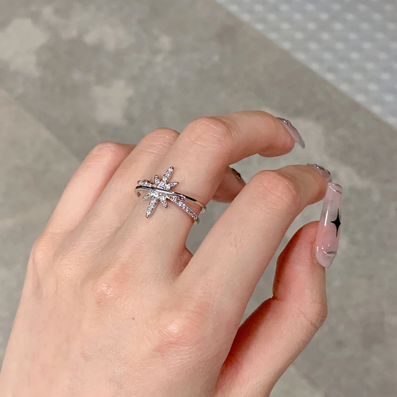 ⑨STARクロスRING 真鍮-オンラインストア超高品質