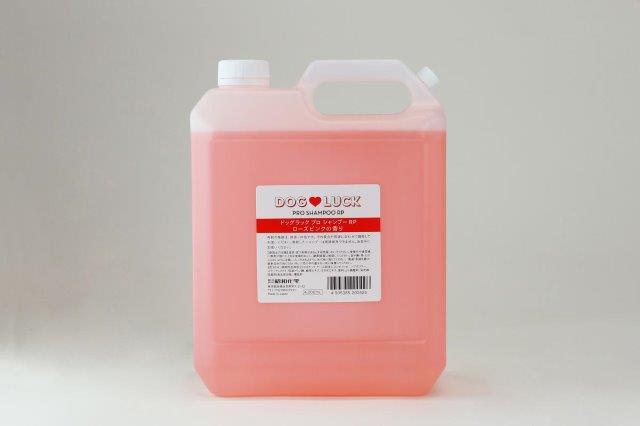 昭和化学　ドッグラック　プロ 業務用シャンプー 　４Ｌ　ローズピンクの香り