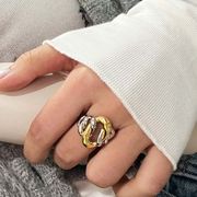 【大人風】金アレ対応素材　S925コーティング silverring     リング   指輪