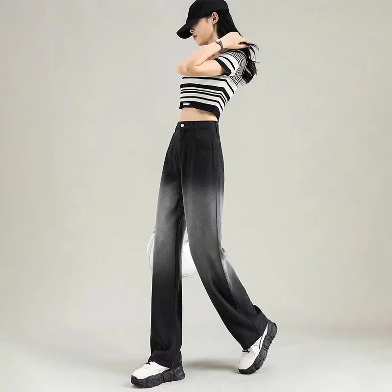 レディース・ハイウエスト・デニムパンツ・垂感・个性・おしゃれ・着痩せ・ ロングパンツ・s Xl 卸売・ 問屋・仕入れの専門サイト【netsea】 
