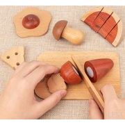INS おもちゃ 台所 木製 子供用玩具 積み木 知育玩具 おもちゃセット 小道具  子供用品