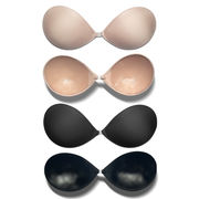 ブラステック　ビキニヌーブラ　粘着ブラ　ブラジャー　水着用ブラ　防水　透明