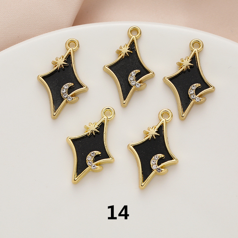 ピアス 野球 天使 羽根 星 ビジューチャーム 推し ライブ イヤリング