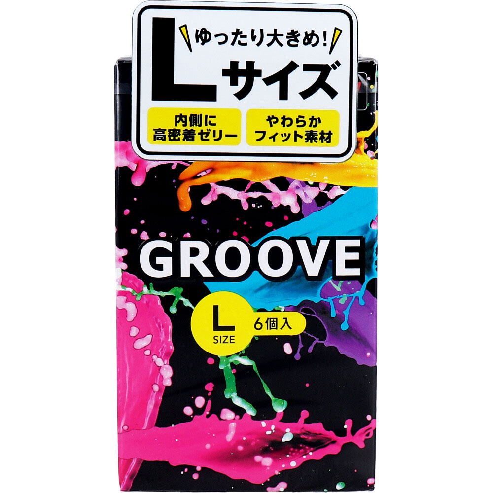 オカモト GROOVE コンドーム Lサイズ 6個入 | 卸売・ 問屋・仕入れの