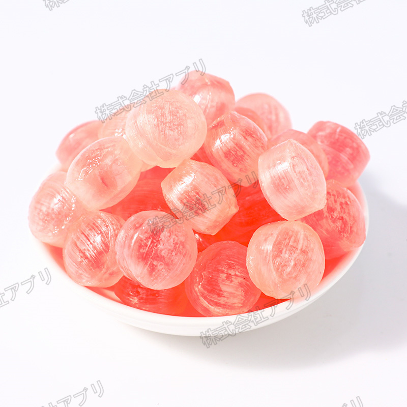 500g/袋】果物味キャンディー 中はソースあり ライム もも 海外