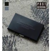 【POSTGENERAL】アルミナムカードケース (2色) POST GENERAL / ポストジェネラル