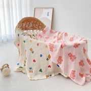 INS   赤ちゃん  竹繊維のじゅうたん   通気性  空調用毛布  写真用毛布   夏布団   撮影道具