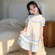 子供 ドレス かわいい ワンピース 韓国子供服   子供夏服