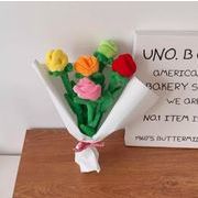INS  ウール   バラの花   おもちゃ   アイデア   贈り物  花   お土産   花束  雑貨  撮影道具