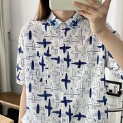 【2024春夏新作】 韓国風デザインシャツトップスおしゃれカジュアル