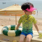 2024夏新作  韓国風子供服   男の子 ベビー 子供用 オールインワン　連体水着    75-130cm