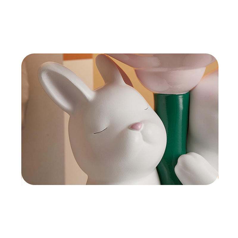 テーブル　　うさぎ 楽天市場】テーブルランプ 電池式 ライト 間接照明 動物 デコ