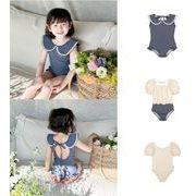 子供服 キッズ　ビキニ着  おしゃれ水着　オールインワン　連体水着