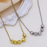 ネックレス ステンレス チェーン アクセサリー  サージカルステンレス ネックレス  韓国 2024新作