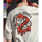 【SIDEWAYSTANCE】半袖ゴーストバスターズプリントTシャツ