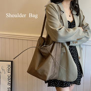 2024新作 レディース 動画あり ショルダーバッグ トートバッグ 巾着バッグつき 肩掛け 大容量 ベーシック