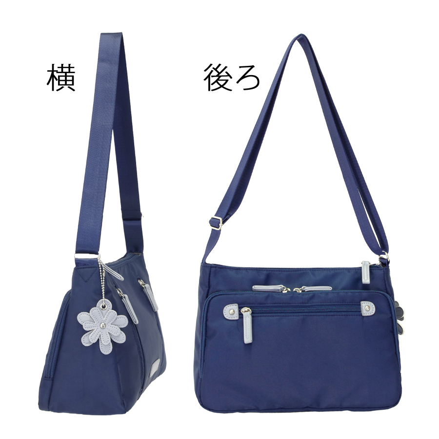 大容量 ショルダーバッグ お花 チャーム ミセスバッグ | 卸売