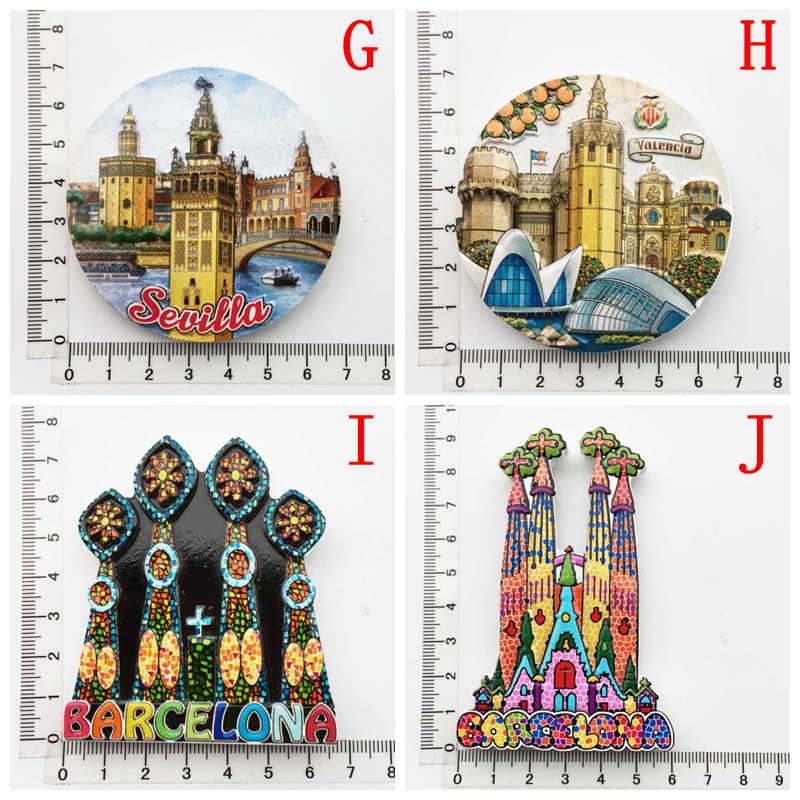 スペイン お土産 マグネット アメリカ 雑貨 冷蔵庫 磁石 インテリア