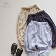 2024夏新作 子供服 韓国風子供服  ベビー服  男女兼用 ズボン