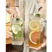 INS 韓国風 ガラスカップ 撮影道具 ビールグラス ジュースカップ カップ ガラスカップ