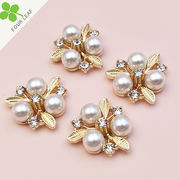 ハンドメイド アクセサリーパーツ 大人気デコパーツ 髪飾り DIY素材  貼り付けパーツ 合金パーツ