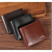 メンズ★財布★2つ折り★ミニバッグ★短い★便利★ファッション★コンパクト★全3色