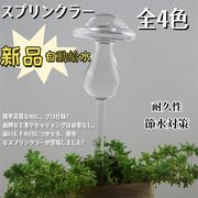 2024AW新品早割 ガラス打花器 カートゥーン花やり器 自動打花器 自動給水 園芸工具 植物打花器