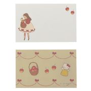 ハローキティ ミニネームカード8枚セット くらはしれい りんご