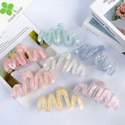 【即日発送可能】バンスクリップ 髪留め ヘアアクセサリー 上品 ヘアクリップ ファッション