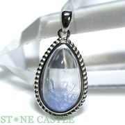 ☆一点物☆【ペンダントトップ】デュモルチライトインクォーツ (7A) (sv925) No.05